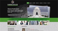 Desktop Screenshot of parekhestate.com